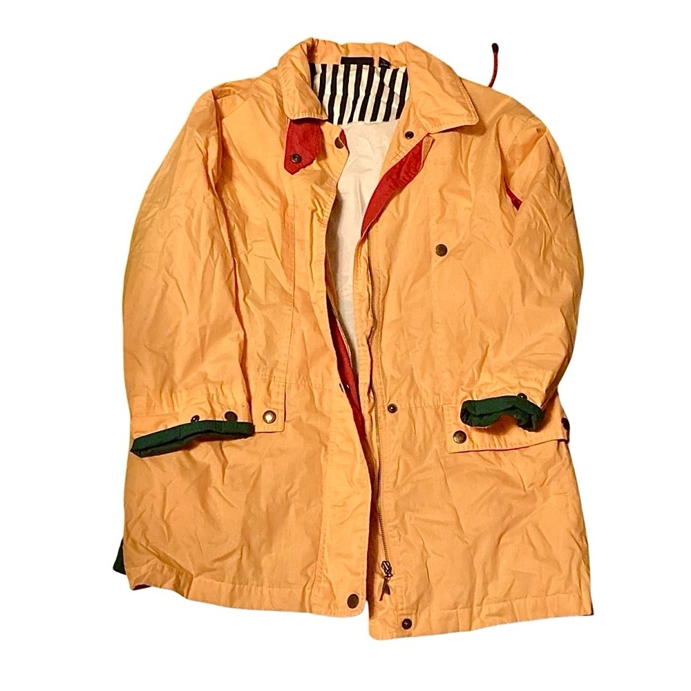 Vintage Catalina Size Medium Colorblock Lightweight Rain Coat